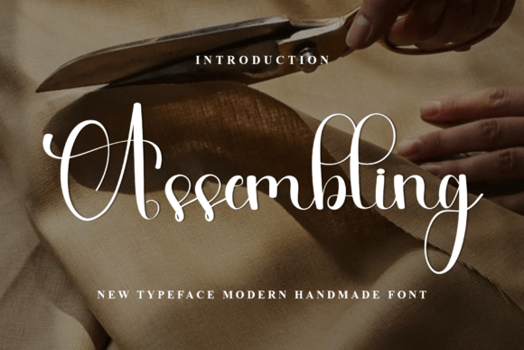 Assembling Font Review: A Casual Typeface for Social Campaigns