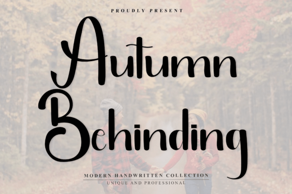 Autumn Behinding: The Perfect Handwritten Font for Makers
