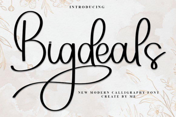 Bigdeals Font Review: A Friendly Typeface for Small Brands