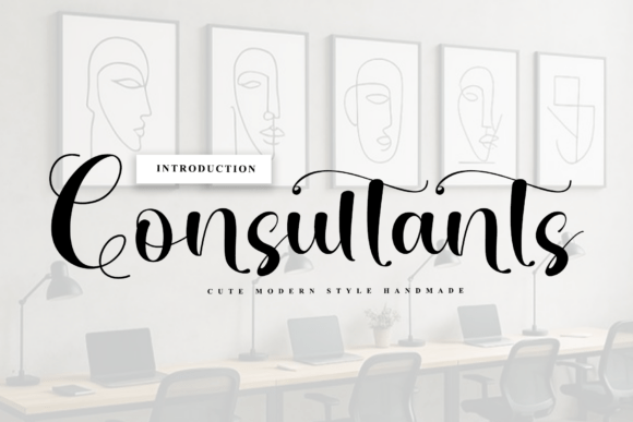 Consultants: The Timeless Script Font for Bold Branding