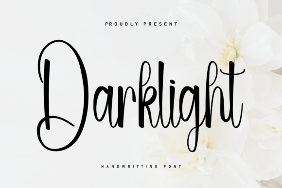 Darklight: A Premium Script Font for Makers