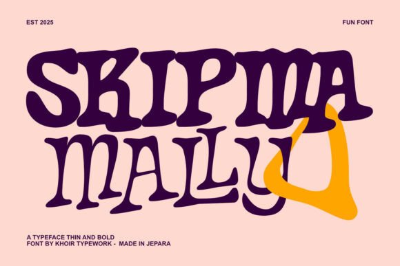 Designing with Skipma Mally: A Fresh Script Handwritten Font