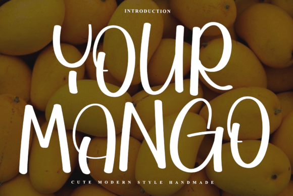 Designing with Your Mango: A Timeless Script Font for Editors