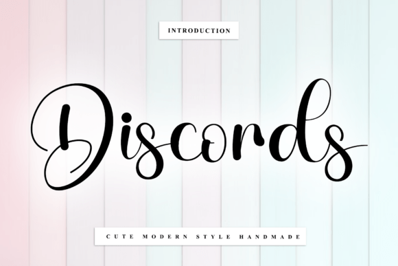 Discords Font: The Handwritten Typeface for Bold Branding