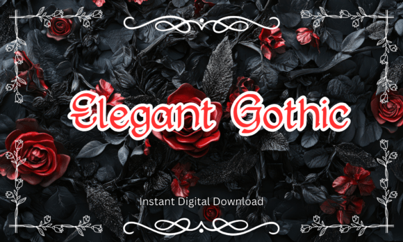 Elegant Gothic: A Refined Typeface for Dramatic Branding
