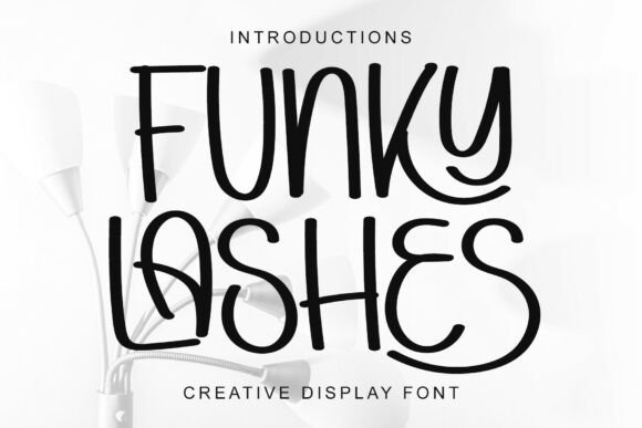 Funky Lashes: The Perfect Script Handwritten Font for Makers