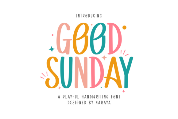 Good Sunday Font: A Playful Typeface for Modern Web Design