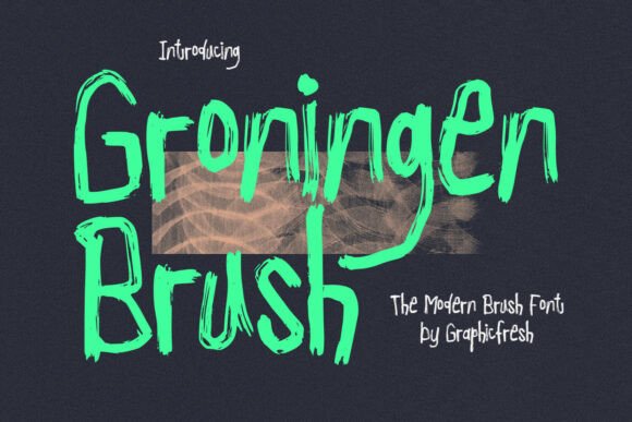 Groningan Font Review: Bold Brush Typography for Modern Brands