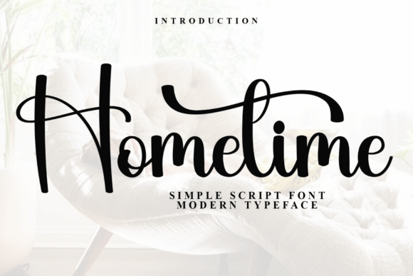 Home Time: The Festive Script Font for Holiday Campaigns