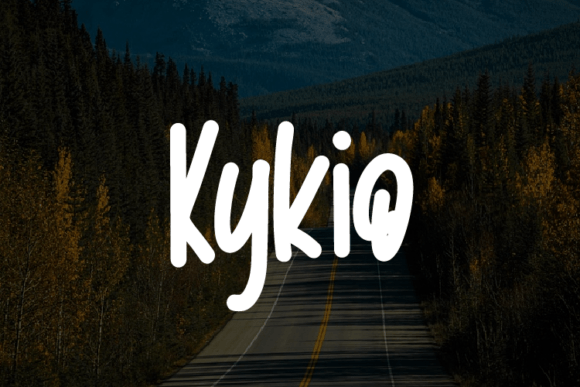 Kykio: A Modern Typeface for Elegant Editorial Design