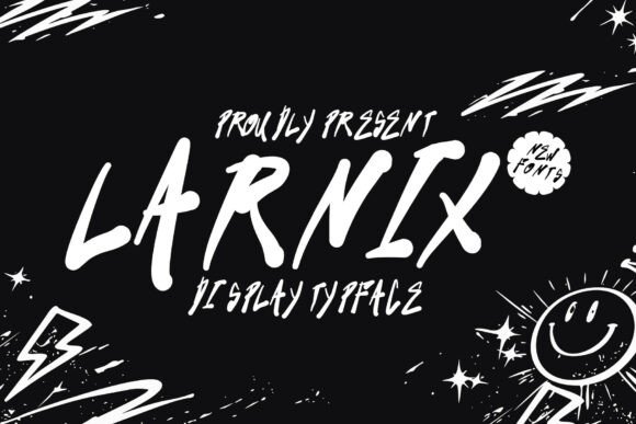 Larnix: A Bold Script Handwritten Font for Modern Editorial Design
