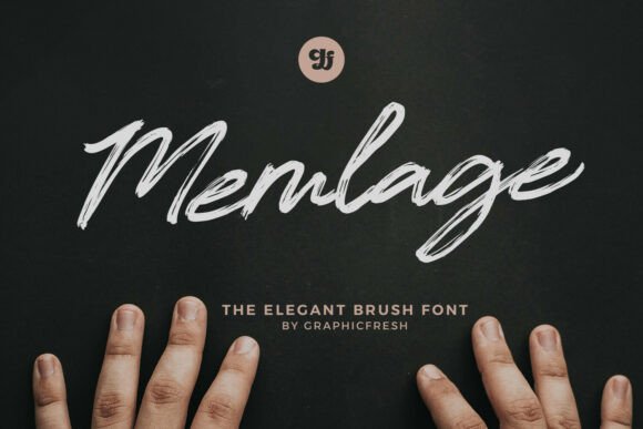 Memlage: A Premium Script Handwritten Font for Makers