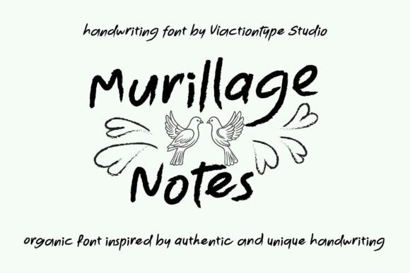 Murillage Notes: The Brush Font That Elevates Campaign Visuals