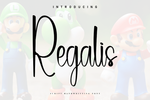 Regalis: The Perfect Handwritten Font for Makers