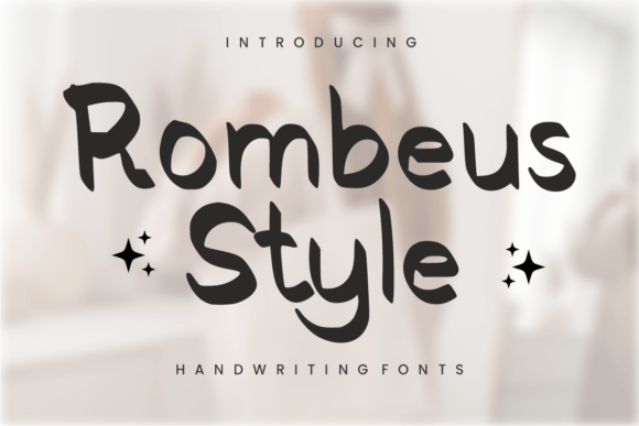 Rombeus Style: The Modern Geometric Display Font for Designers
