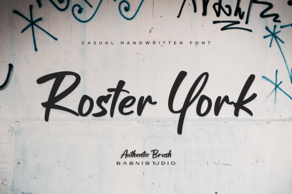 Roster York: The Ultimate Script Handwritten Font for Authentic Branding