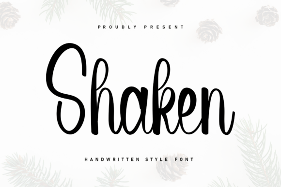 Shaken Font Review: Effortless Charm for Modern Branding