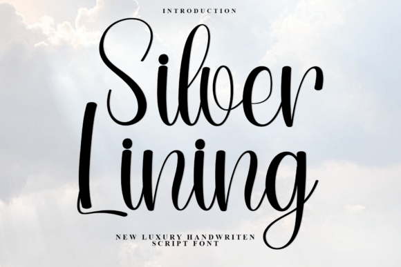 Silver Lining Font: The Perfect Script for Handmade Brands