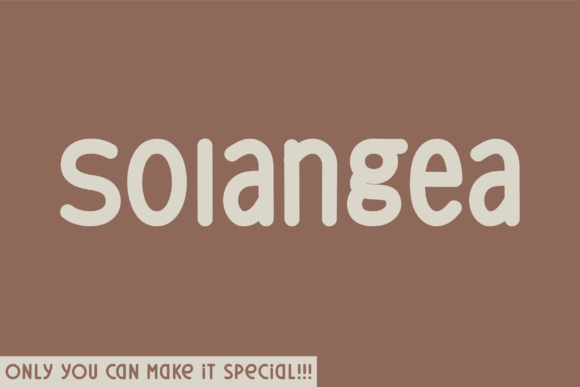 Solangea: The Natural Handwritten Font for Campaigns