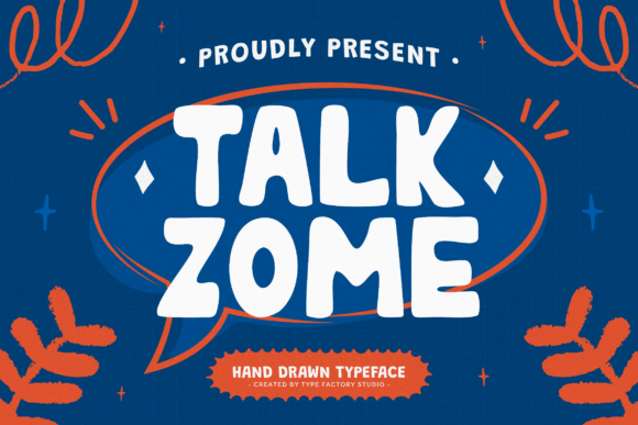 Talkzome Font Review: A Playful Script for Modern Design