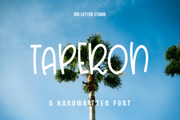 Taperon: The Modern Handwriting Font for Small Business Brands